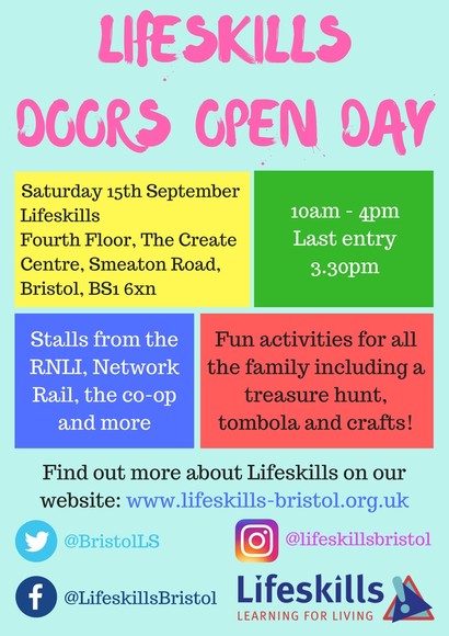 Open Day 2018 poster