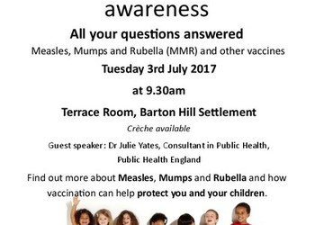 BH Settlement MMR info session - Tuesday 3rd July 2018