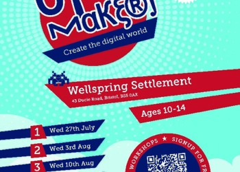 Club Digimakers - FREE tech workshops for 10-14 year olds at Wellspring Settlement